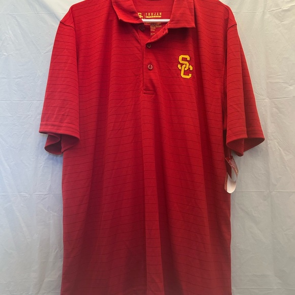 Trojan Apparel Men’s USC Trojans 3 button Collar Shirt Sz 2XL NWWT - Picture 5 of 6